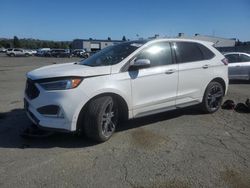 Salvage cars for sale from Copart Vallejo, CA: 2020 Ford Edge ST