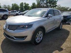 Salvage cars for sale at Baltimore, MD auction: 2016 Lincoln MKX Select