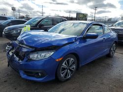 Honda Civic exl Vehiculos salvage en venta: 2018 Honda Civic EXL