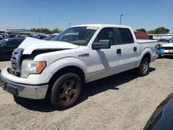 Salvage cars for sale at Sacramento, CA auction: 2010 Ford F150 Supercrew