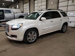 Salvage cars for sale from Copart Blaine, MN: 2014 GMC Acadia Denali