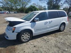 Salvage cars for sale from Copart Baltimore, MD: 2016 Chrysler Town & Country Touring