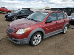 Salvage cars for sale from Copart Brighton, CO: 2007 Pontiac Vibe
