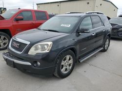 Salvage cars for sale from Copart Haslet, TX: 2007 GMC Acadia SLT-1