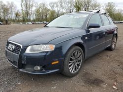 Salvage cars for sale at New Britain, CT auction: 2008 Audi A4 2.0T Avant Quattro