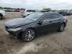 Salvage cars for sale at Fredericksburg, VA auction: 2016 Acura TLX
