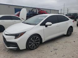 Salvage cars for sale at Haslet, TX auction: 2021 Toyota Corolla SE