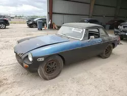 Salvage cars for sale at Houston, TX auction: 1971 MG Convertibl