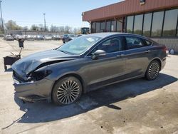 Salvage cars for sale at Fort Wayne, IN auction: 2017 Ford Fusion SE