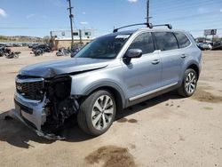 Salvage cars for sale at Colorado Springs, CO auction: 2022 KIA Telluride S