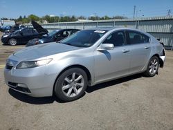Salvage cars for sale from Copart Pennsburg, PA: 2012 Acura TL