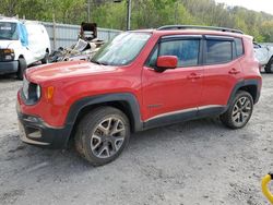 Salvage cars for sale from Copart Hurricane, WV: 2018 Jeep Renegade Latitude