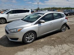 Salvage cars for sale at Indianapolis, IN auction: 2015 Ford Focus SE