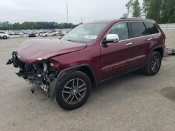 Salvage cars for sale from Copart Dunn, NC: 2017 Jeep Grand Cherokee Limited