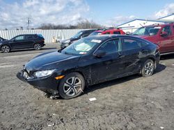 Salvage cars for sale from Copart Albany, NY: 2016 Honda Civic LX