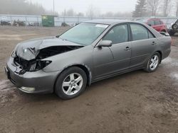 Vehiculos salvage en venta de Copart Bowmanville, ON: 2003 Toyota Camry LE