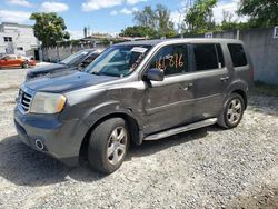 Salvage cars for sale at Opa Locka, FL auction: 2012 Honda Pilot EXL