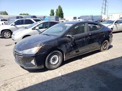 Salvage cars for sale from Copart Hayward, CA: 2019 Hyundai Elantra SEL