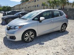 Salvage cars for sale from Copart Opa Locka, FL: 2019 Honda FIT EX