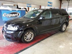 Salvage cars for sale from Copart Angola, NY: 2013 Dodge Journey SXT
