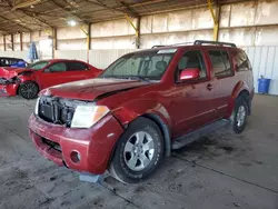 Nissan Pathfinder le salvage cars for sale: 2007 Nissan Pathfinder LE