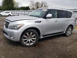 Salvage cars for sale from Copart Finksburg, MD: 2012 Infiniti QX56