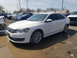 Vehiculos salvage en venta de Copart Columbus, OH: 2012 Volkswagen Passat SEL