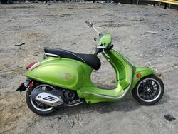 Salvage cars for sale from Copart Waldorf, MD: 2018 Vespa Primavera 50 4V IE