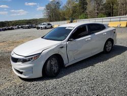 Salvage cars for sale from Copart Concord, NC: 2018 KIA Optima LX