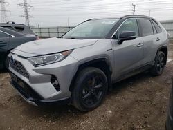 Salvage cars for sale at Elgin, IL auction: 2021 Toyota Rav4 XSE