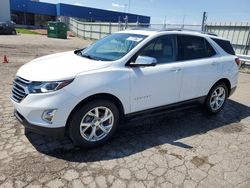Salvage cars for sale at Woodhaven, MI auction: 2020 Chevrolet Equinox Premier