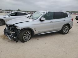 Salvage cars for sale at San Antonio, TX auction: 2018 BMW X3 XDRIVE30I