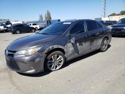 Salvage cars for sale at Hayward, CA auction: 2017 Toyota Camry LE