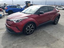 Salvage cars for sale from Copart Sun Valley, CA: 2019 Toyota C-HR XLE