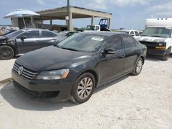 Salvage cars for sale from Copart West Palm Beach, FL: 2015 Volkswagen Passat S