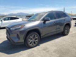 Salvage cars for sale at Sun Valley, CA auction: 2022 Toyota Rav4 XLE Premium