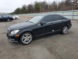 Salvage cars for sale from Copart Brookhaven, NY: 2013 Mercedes-Benz C 300 4matic