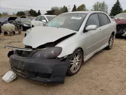Salvage cars for sale from Copart Elgin, IL: 2003 Toyota Corolla CE
