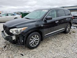 Salvage cars for sale at Wayland, MI auction: 2015 Infiniti QX60