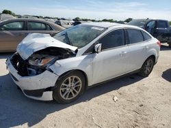 Salvage cars for sale at San Antonio, TX auction: 2018 Ford Focus SE