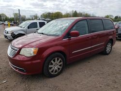 Salvage cars for sale at Chalfont, PA auction: 2013 Chrysler Town & Country Touring