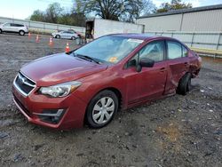 Salvage cars for sale at Chatham, VA auction: 2016 Subaru Impreza