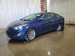 Salvage cars for sale at Central Square, NY auction: 2016 Hyundai Elantra SE