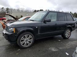 Salvage cars for sale at Exeter, RI auction: 2012 Land Rover Range Rover HSE Luxury