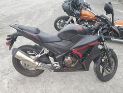 Salvage motorcycles for sale at Lebanon, TN auction: 2022 Honda CBR300 RA