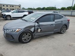 Hyundai salvage cars for sale: 2018 Hyundai Elantra SEL