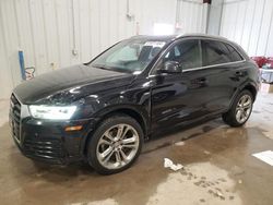 Salvage cars for sale at Franklin, WI auction: 2016 Audi Q3 Prestige