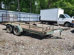 Salvage trucks for sale at Austell, GA auction: 1999 Trail King Trailer