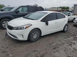 KIA Forte lx salvage cars for sale: 2017 KIA Forte LX