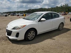 Salvage cars for sale from Copart Greenwell Springs, LA: 2012 Mazda 3 I